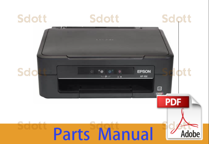 EPSON XP-102 XP-103 Parts Manual