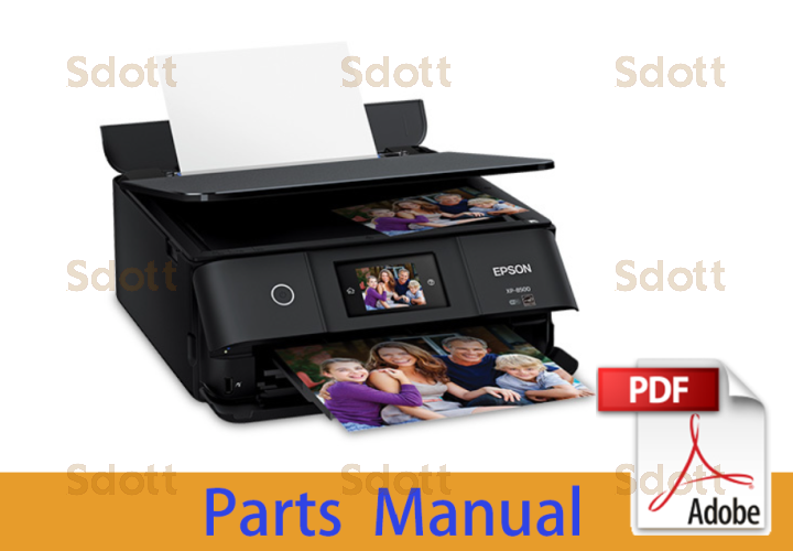 EPSON XP-8500 XP-8505 EP-880AB EP-880AW EP-880AR EP-880AN Parts Manual