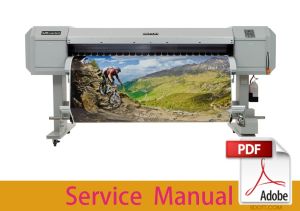 MUTOH ValueJet VJ-1638 MAINTENANCE Service and Parts Manual