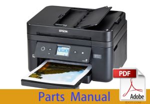 EPSON WorkForce WF-2860 WF-2861 WF-2865 Parts Manual