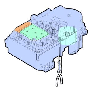 EPSON SureLab D700 D800 D850 D870 Pump CAP ASSY / Cleaning Unit / Capping Unit - 1766396