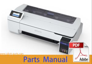 EPSON SureColor F500 F501 F550 F570 T3100x T3100d T3170x T3170d Parts Manual