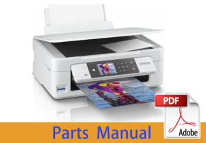 EPSON XP-452 XP-455 Parts Manual