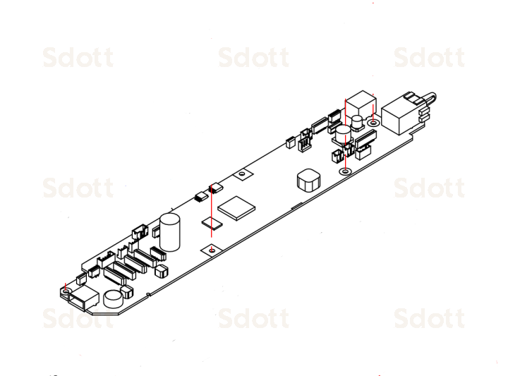 EPSON L8180 ET-8550 EW-M973A3T Main Board - 2234021 / 2214146 / 2208223