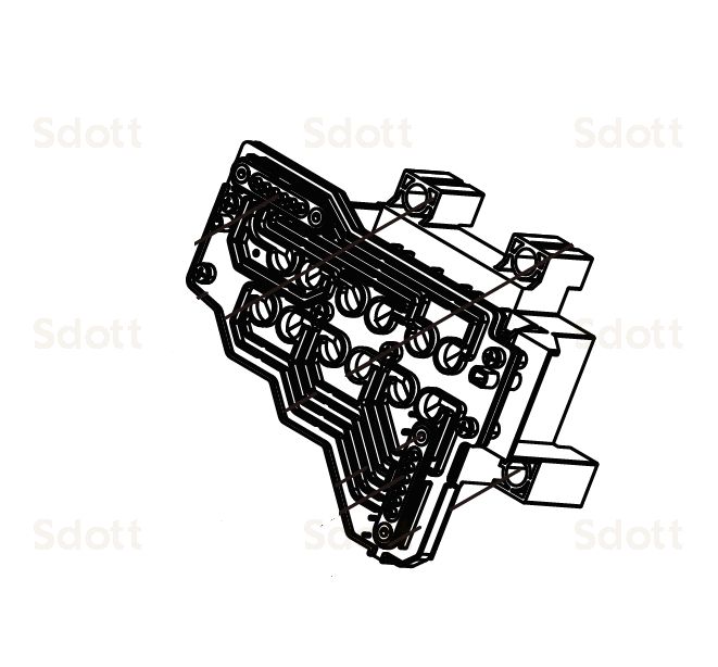 EPSON SureColor P7500 P7550 P7570 / P9500 P9550 P9570 Damper ASSY / ONCR  ASSY - 1821515 .