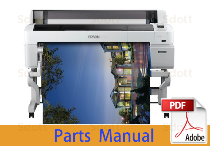 EPSON SureColor T7200 T7250 T7270 T7280 Parts Manual