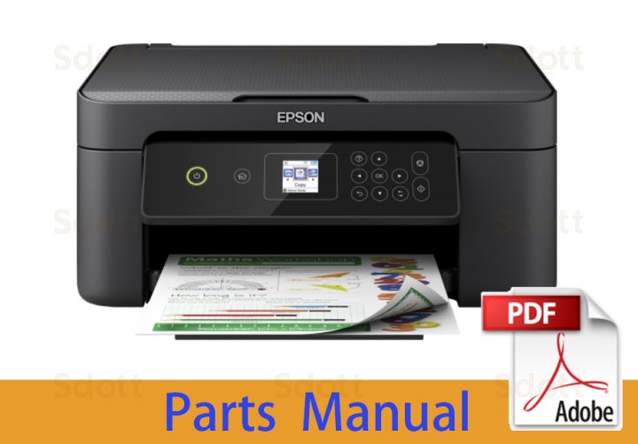 EPSON XP-3100 XP-3105 XP-3150 XP-3155 EW-452A Parts Manual