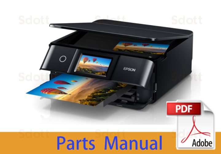 EPSON XP-8700 EP-884AB EP-884AW EP-884AR Parts Manual