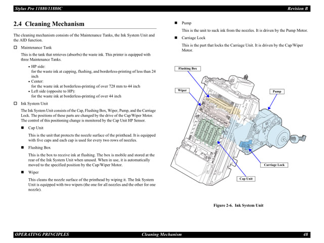 EPSON Pro 11880 Pump Cleaning Unit - 1616625 EPSON Pro 11880 Pump Cleaning Unit - 1616625