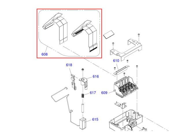 EPSON Pro 11880 Head Cable Harness Head FFC - 2118809 EPSON Pro 11880 Head Cable Harness Head FFC - 2118809