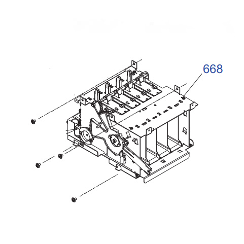 EPSON STYLUS PRO 7800 HOLDER ASSY.,IC,LEFT,8C,B-1488402