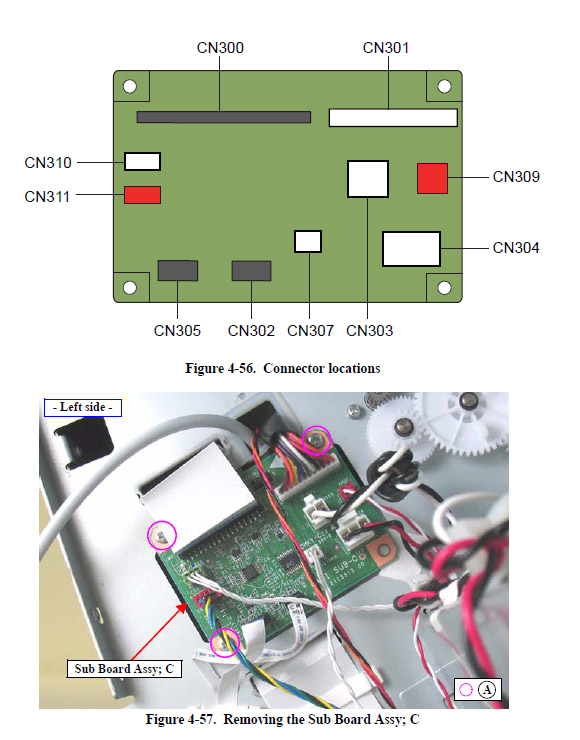EPSON Pro 7890_9890_7700_7900_9700 Sub-C Board - 2124764 EPSON Pro 7890_9890_7700_7900_9700 Sub-C Board - 2124764