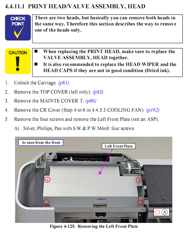 EPSON Pro GS6000 Print Head - F188000 EPSON Pro GS6000 Print Head - F188000