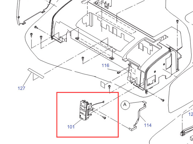 EPSON R1800 2400 Panel ASSY.,ASP - 1407094 EPSON R1800 2400 Panel ASSY.,ASP - 1407094