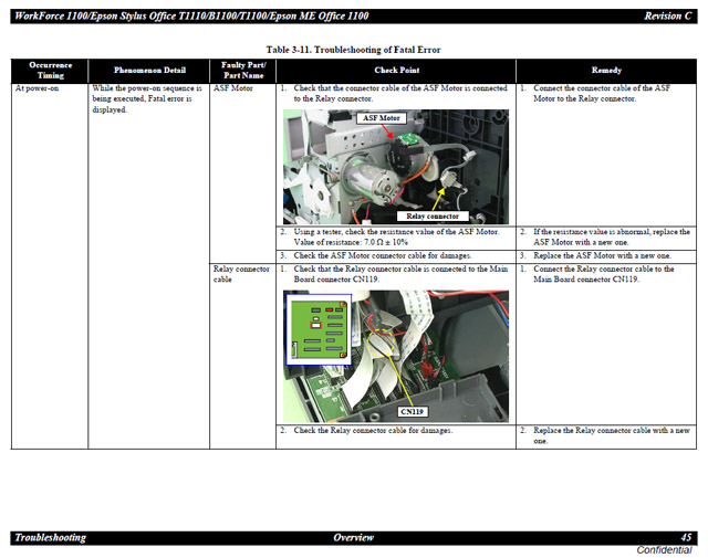 Epson Stylus Office T1100_T1110_B1100 ASF Motor-2090539 Epson Stylus Office T1100_T1110_B1100 ASF Motor-2090539