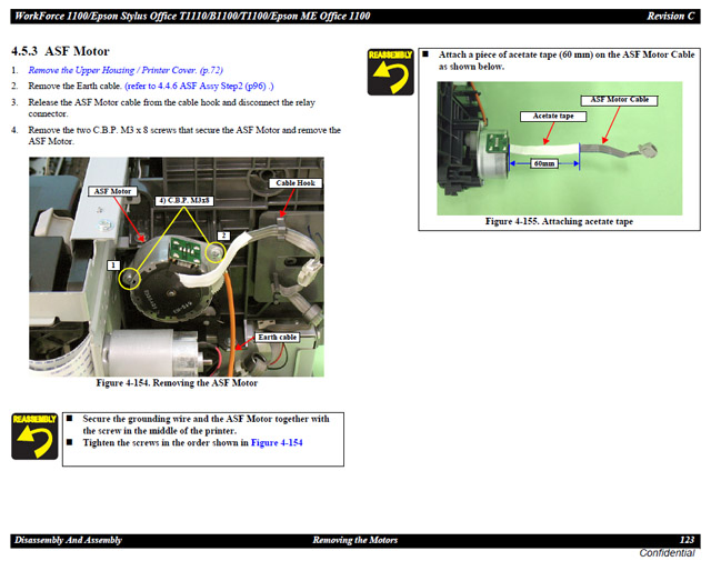 Epson Stylus Office T1100_T1110_B1100 ASF Motor-2090539 Epson Stylus Office T1100_T1110_B1100 ASF Motor-2090539