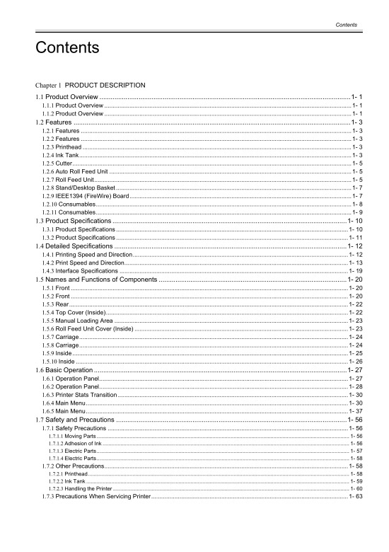 Canon_iPF5000_Service_Manual Canon_iPF5000_Service_Manual